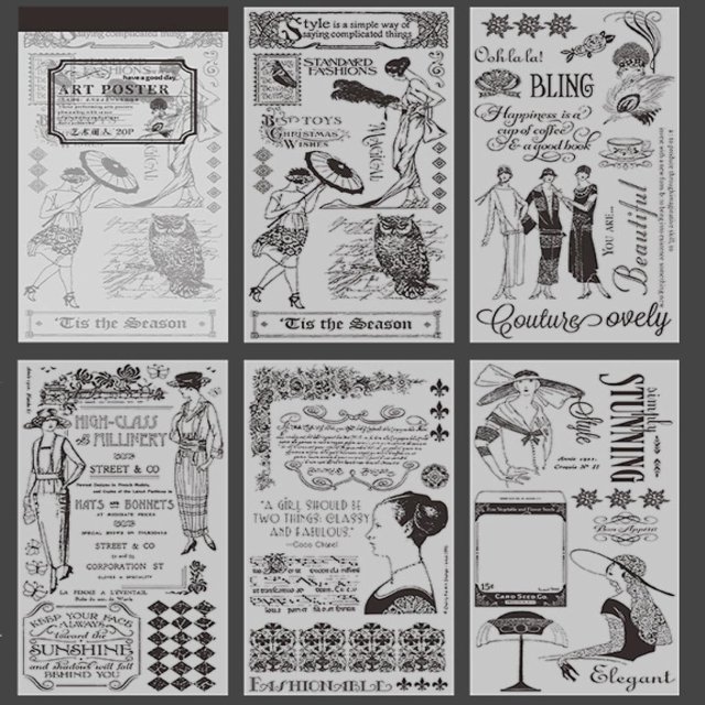 Paper Sticker Book, Art Poster Series, Material Handbook, Collage, Decorative Paper