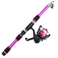 thumbnail image 2 of Fishing Pole Set Full Kits With Telescopic Fishing Rod And Spinning Reel Baits Hooks Travel Pole Set, 2 of 6