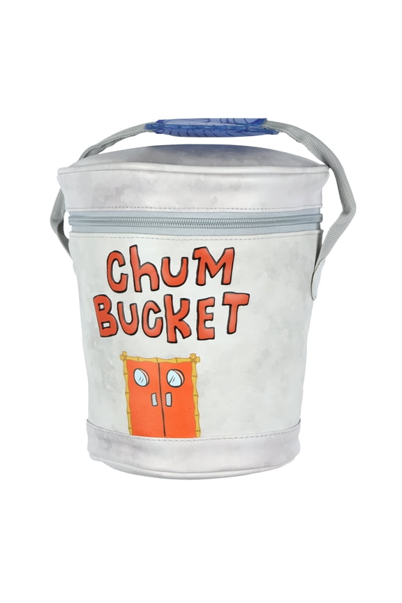 Nickelodeon SpongeBob SquarePants Lunch Box Chum Bucket Insulated Lunch Bag Tote 10"