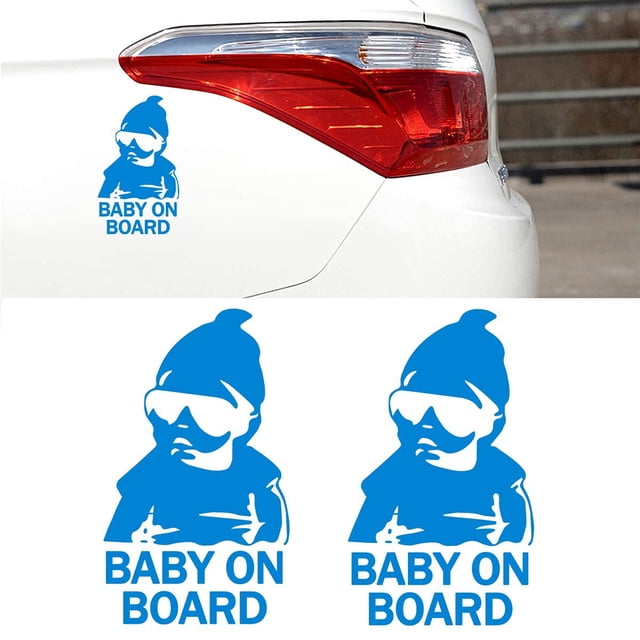 3PCS Student Driver Magnet for Car, 3.5*9" Upgraded Reflective Font Student Driver Safety Sign Magnet Vehicle Bumper Magnetic Sticker for New Drivers, Beginner, Car Sticker Accessories,Blue