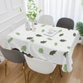 thumbnail image 4 of SKYSONIC 60"x60" Square Tablecloth with Blown Leaves Prints, Anti-Wrinkle and Smooth Table Cloth for Kitchen/Home/Dinning Wedding Decoration, 4 of 7