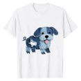 thumbnail image 2 of NuoCaiYun Women'S Loose T-Shirts Printed Round Neck Short Sleeve Daily Casual Tops Summer Tee Shirts, 2 of 6