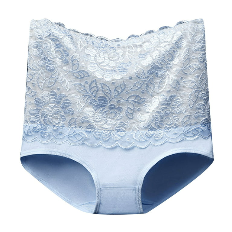 adviicd Panties Women's High Waist Cotton Underwear Stretch Briefs