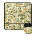 thumbnail image 2 of HELLHERO Lemon Pattern Removable Storage Sewing Machine Pad Durable Storage Store Bobbins Thread Small Scissors for Most Sewing Machines, 2 of 5