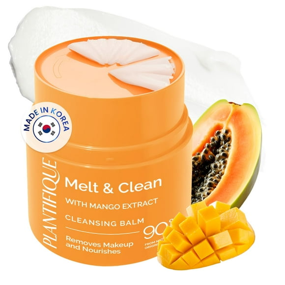 Bálsamo Limpiador PLANTIFIQUE Korean con Mango y Papaya 40g