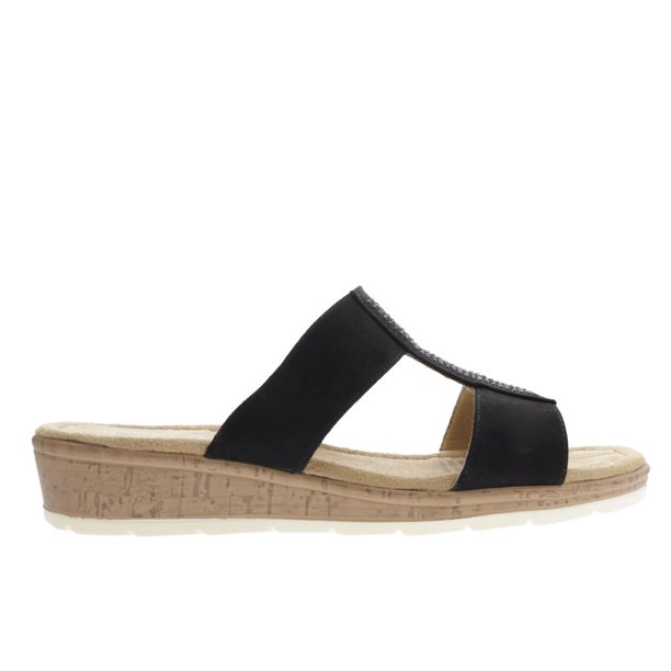 Sandalia Carmen Color Negro 22.5 Dorothy Gaynor Sandalia Carmen Color Negro 22.5