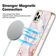 thumbnail image 2 of Cover for iPhone 14 Plus, Compatible with MagSafe Case,Slim Rubber Shockproof MagSafe Anti-Scratch Lightweight Back Case Cover, H, 2 of 7