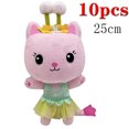 thumbnail image 1 of Animales de peluche Gabby Casa de muñecas Precioso juguete de peluche Gaby Casa de peluche Muñeco de gato Animales de peluche de dibujos animados Muñecos de peluche de gato sirena Niños, 1 of 5