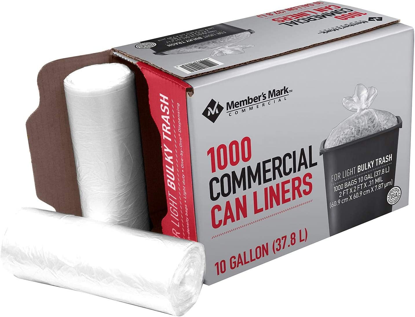 ProForce Commercial 710 gal. Trash Bags (1000 ct.)