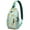 Breakfast, variant on Starry Night Sky Sling Backpack, Celestial Planet and Nebula Design, Astronaut and Alien Themed Crossbody Bag for Sci-fi Fans