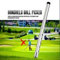 thumbnail image 2 of Recolector de pelotas de golf Tubo de tolva de pelota de golf de aleación de aluminio desmontable para 21 pelotas FLhrweasw Nuevo, 2 of 9