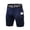 #129-Navy, variant on YELPRO 1084 Men's Compression Pants with Pockets Quick Dry Stretch Tight Workout Bottoms Black L Gifts for Father