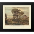 thumbnail image 2 of Lorrain, Claude 14x12 Black Modern Framed Museum Art Print Titled - Italian View I, 2 of 5