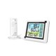 thumbnail image 1 of Touch Screen Weather Station with Wireless Sensor, Alarm Clock, Thermometer, Hygrometer, Sunrise and Sunset Times, 1 of 5