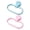 blue+pink, variant on Strong Adhesive Towel Ring Holder Shower Washcloth Hand Towel Hanger for Kitchen Bathroom