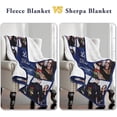 thumbnail image 5 of Custom Sherpa Fleece Blanket with Photos Text Soft Warm Fuzzy Custom Blanket Personalized Couples Gifts for Boyfriend Girlfriend Customized Picture Blanket Gifts for Birthday Anniversary Christmas, 5 of 6