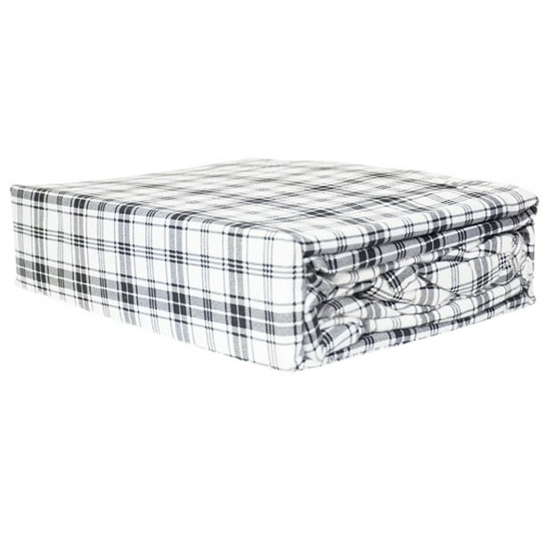 Plaid Flannel Twin XL Sheets - Walmart.com - Walmart.com