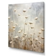 thumbnail image 2 of Designart "Whispering Gardens Of Beige Wildflowers IV" Wildflowers Wall Decor, 2 of 7