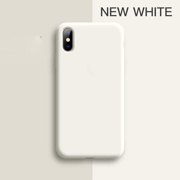 Funda fina suave para iPhone 7 8 6s Plus SE2 funda de silicona líquida Original Candy Coque Capa para iPhone X Xs 11 12 13 14 Pro Max XR Tan Jianjun unisex