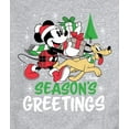 thumbnail image 3 of Disney - Seasons Greetings - Men's Crew Fleece Sweatshirt Sweatshirt, 3 of 5