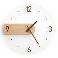 thumbnail image 1 of Modern Wall Clock, Modern Nordic Wall Clock Decorative Innovative  for Living Room for Office, 1 of 8