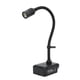 thumbnail image 4 of Luces de trabajo LED Lámpara recargable USB, lámpara de mesa inalámbrica Lámpara de trabajo de cuello de cisne 3 modos de brillo Lámpara de escritorio de luz de trabajo portátil con 2 puertos de carga, 4 of 8