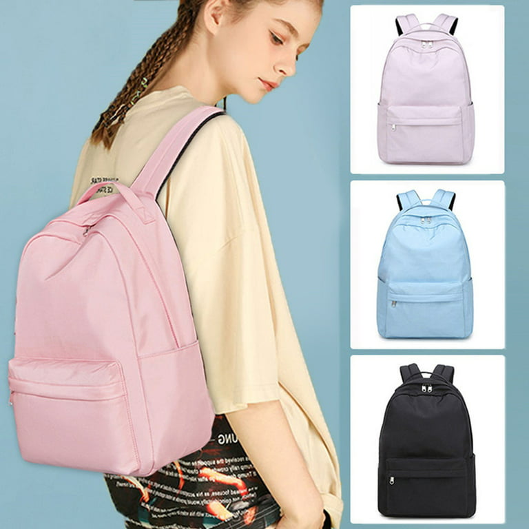 School Bag College Backpack Ladies Waterproof High School Backpacks for  Girls Teens Teenage Girls Teenagers School Bags for Girls Secondary School