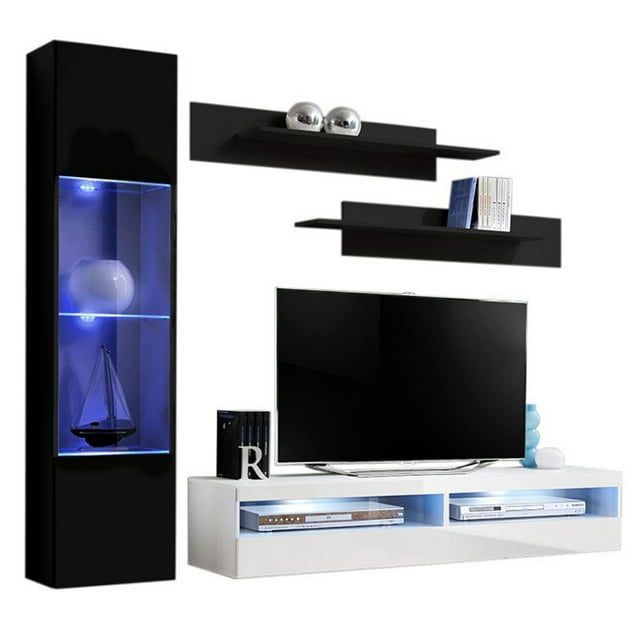 Fly G 35TV Wall Mounted Floating Modern Entertainment Center