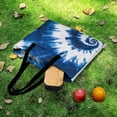 thumbnail image 6 of Colorful Tie Dye Vortex Picnic Blanket Waterproof Outdoor Beach Blanket Hand-held Pad Suitable for Travel, Camping, Beach, Family Gatherings, 6 of 8