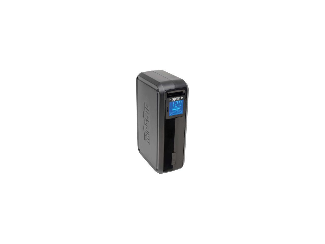 Tripp Lite SmartPro LCD 120V 1000 VA 500 Watts Line-Interactive UPS, AVR, Tower, USB, TEL / DSL / Coax Protection, 8 Outlets (SMART1000LCD) - image 4 of 7