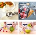 thumbnail image 5 of Cookie Scoop Set,3 PCS Stainless Steel Ice Cream Scoop Trigger Include Small Size(1.57 Inch), Medium Size (1.96 Inch), Large Size (2.36 Inch) Melon Scoop, 5 of 5