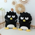thumbnail image 3 of Peluche suave de Bad Badtz Maru, Animal de peluche Kawaii, pingüino negro, almohada de tiro, muñeca de estilo japonés, regalos de navidad, 3 of 5