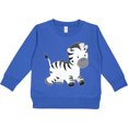 thumbnail image 2 of Inktastic Zebra Toddler Sweatshirt, 2 of 4