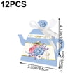 thumbnail image 2 of 12pcs Tea Pot Party Gift Box 3D Cardboard Paper Sweet Box Gift Packaging Vintage Candy Boxes Favour Boxes, 2 of 7