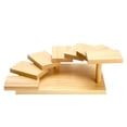 thumbnail image 2 of Bandeja para servir sushi, de madera, resistente, japonesa cuadrado, 2 of 9