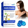 thumbnail image 2 of Yecuce Hair Vitamin Capsules,No Rinse and Safe for All Hair Style, Hair Serum with Avocado Oil , Daily Hair Care,40PCS, 2 of 9