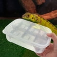 thumbnail image 3 of OUNONA 1Pcs Lizard Home Hatching Box for Reptiles Durable Plastic 6.7x5.1x2in, 3 of 6