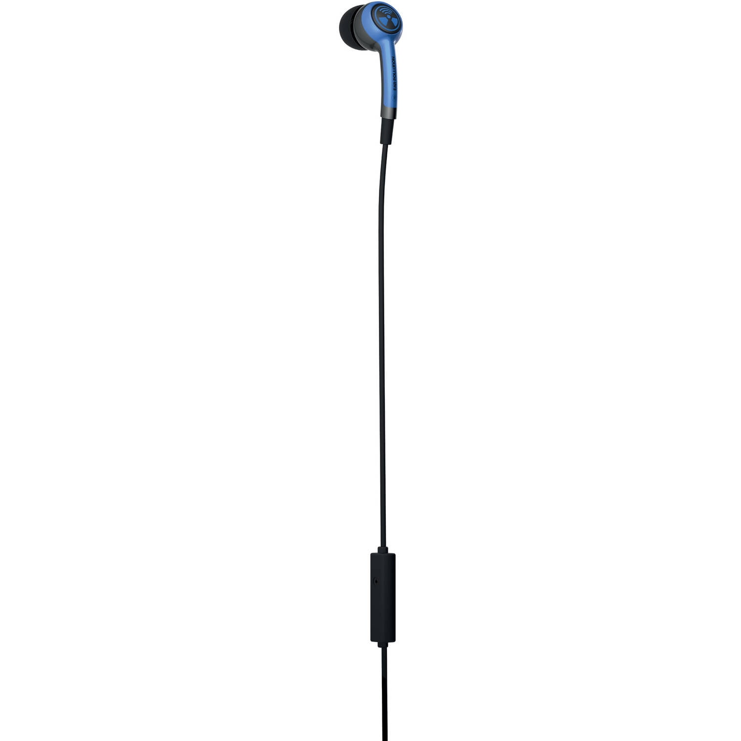 IFROGZ EarPollution Plugz with Mic - Blue