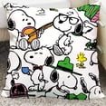 thumbnail image 3 of Almohada con estampado de anime de Peanuts, cojín suave con dibujos animados kawaii de Snoopy y Charlie Brown, cojín decorativo para sofá, silla, cama de coche, 3 of 5