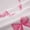 White Pink, variant on Feelyou Bowknot Balloon Black Out Curtains, Pink Party Curtains Pack of 2 (42x63 Each)