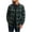 Deep Green, variant on YODETEY Men's Classic Plaid Long Sleeve Button Down Flannel Shirt,Regular Fit Plaid Dress Shirts,Size S-2XL
