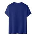 thumbnail image 4 of mgoYE 250 Anniversary USA Tshirt 1776-2026 Tee Vintage Distressed American Flag Short Sleeve Shirt Shirt Men(Blue,L), 4 of 7