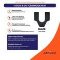 thumbnail image 6 of JanSan Commode Mat - Stick n' Go Adhesive, Waterproof, High Absorbency -10pk, 6 of 6