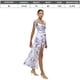 thumbnail image 2 of Vestido de mujer, tirantes con cordones y abertura en el pecho, vestido floral, nueva moda de primavera y verano, 2 of 6