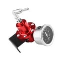 thumbnail image 4 of Adjustable Fuel Pressure Regulator, Universal Aluminum FPR with Gauge for Car Auto, 4 of 7