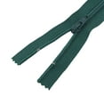 thumbnail image 3 of UNIQUE CREATIV All‑Purpose Closed‑End Zipper, 40 cm, Forest Green, 3 of 3
