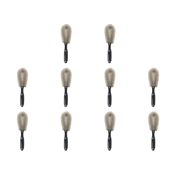 Cepillo Lavado Ruedas Coche Limpiador Llantas Cerdas Suaves (gris)