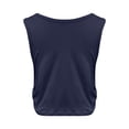 thumbnail image 6 of Womens Workout Tank Tops Racerback Sleeveless Running Workout Yoga Tops Summer Beach Athletic Shirts Dark Blue 2XL, 6 of 7