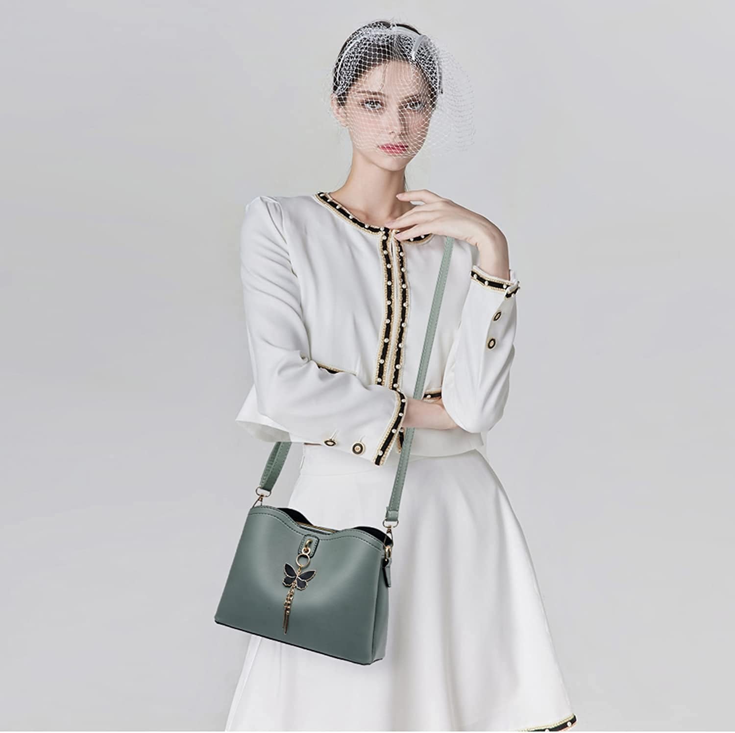 Small Crossbody Bags for Women Fashion Purses Lightweight Handbags Shoulder Bag