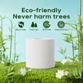 thumbnail image 3 of Bamboo Toilet Paper, Septic Safe Toilet Tissue, 24 Double Rolls, 320 Sheets Per Roll, Tree Free, Non Toxic, 2 Ply, Soft and Absorbent, Eco Friendly Dye-Free Paper, 3 of 8